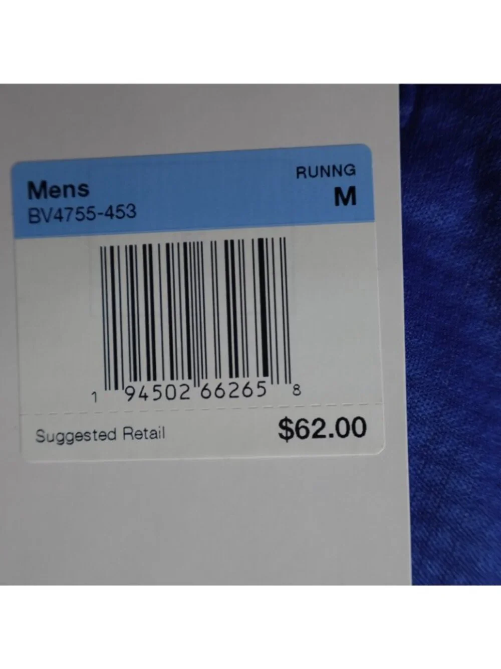 Nike Mens Shirt Medium Blue 1/4 Zip Running Washington Element NEW BV4755-453
